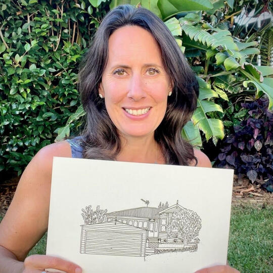 House portraits by Cornelia Luethi at Home Sketch Home House portraits by Cornelia Luethi at Home Sketch Home